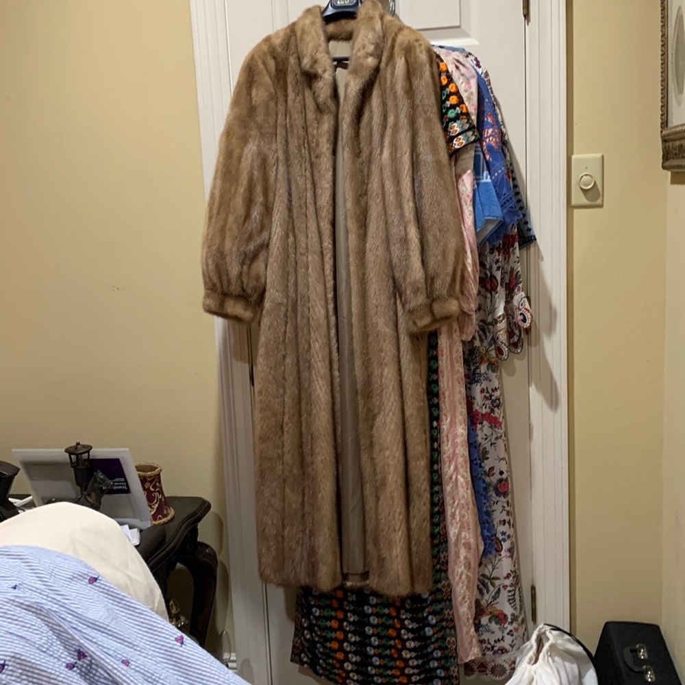 Vintage genuine mink coat